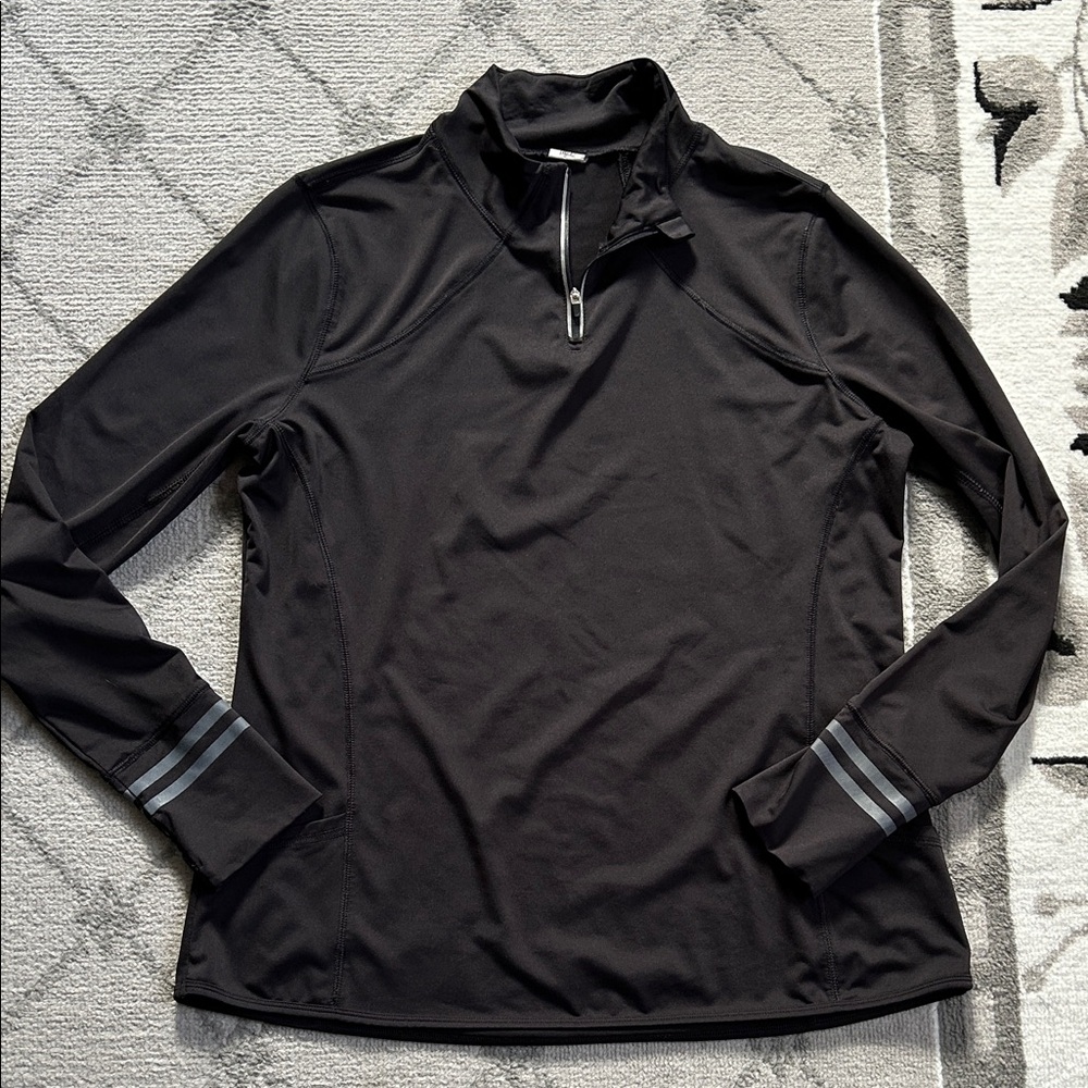 Everlast Black Quarter Zip Athletic Pullover